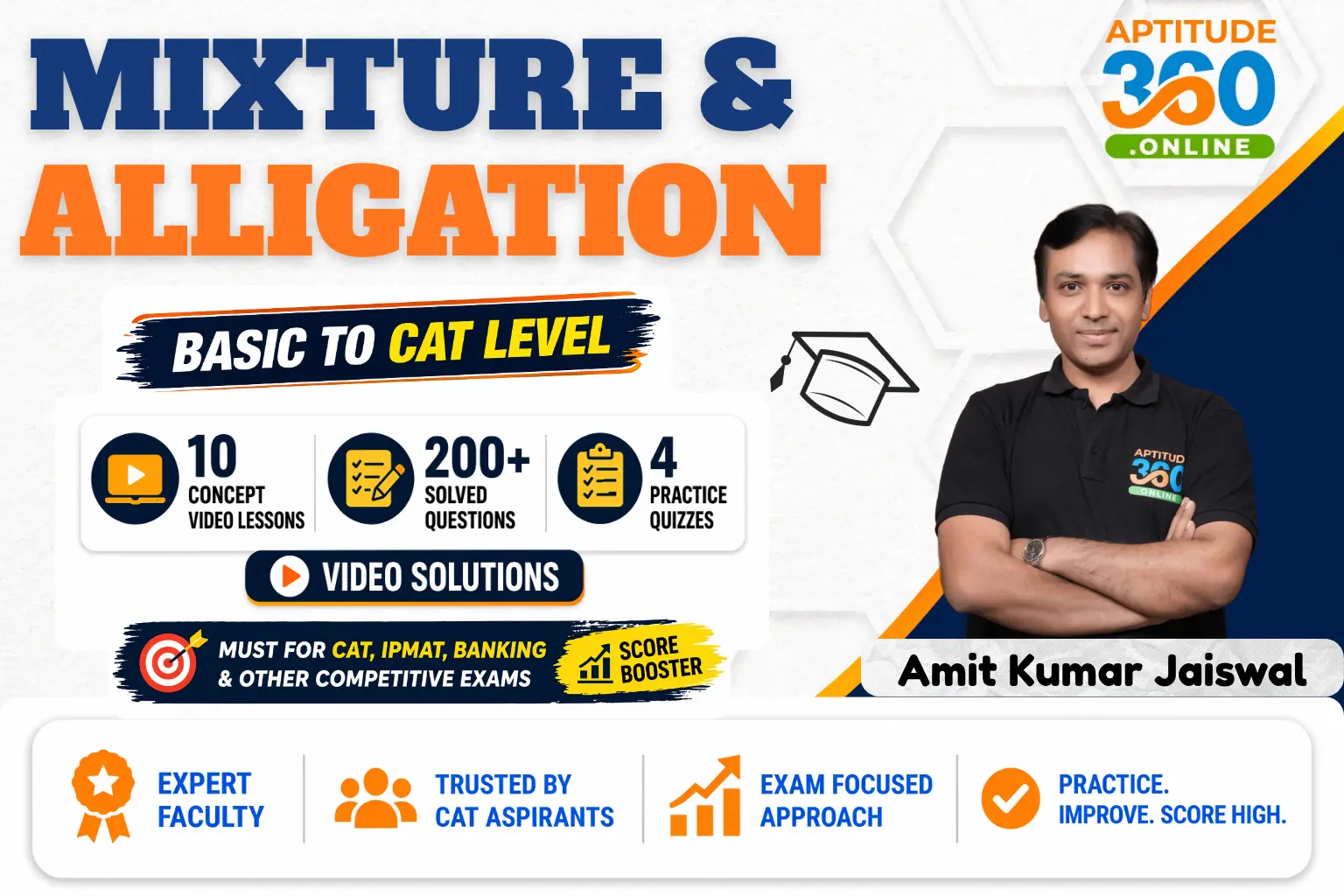 Mixture and Alligation for CAT & Other Management Entrance Exams