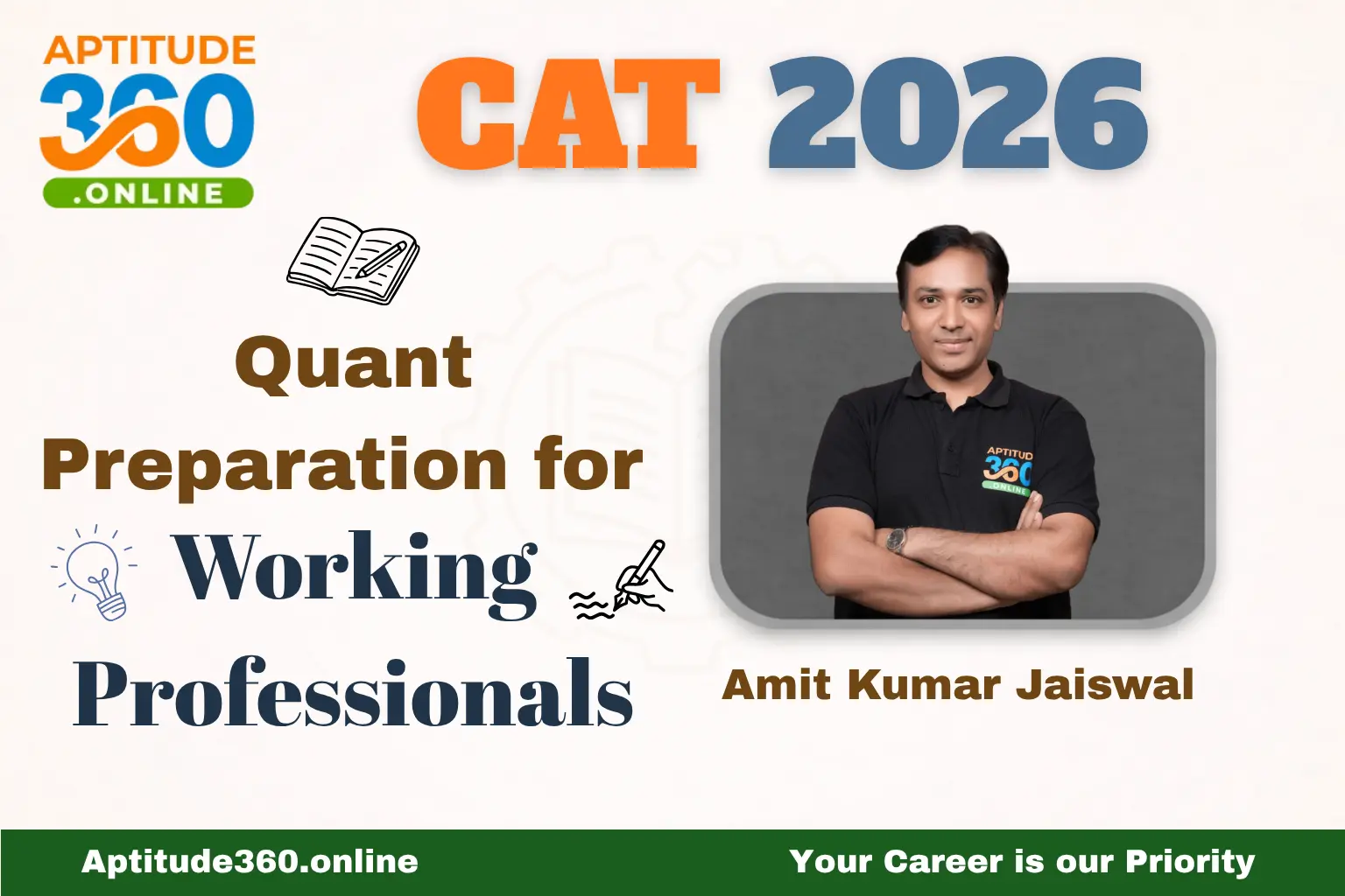 CAT 2026 Quant Preparation for Working Professionals