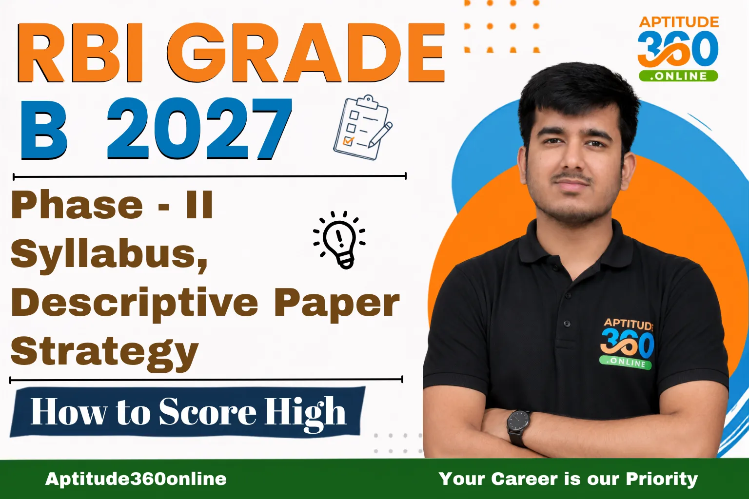RBI Grade B Phase 2 2027: Syllabus, Descriptive Paper Strategy and How to Score High