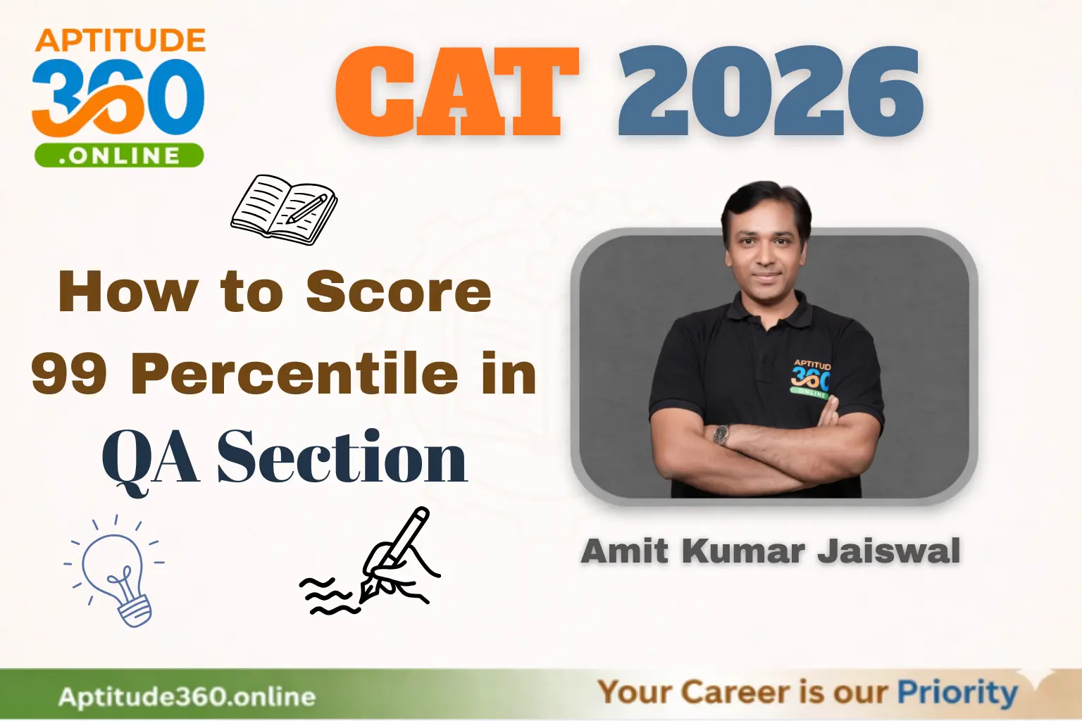 How to Score 99 Percentile in CAT 2026 Quantitative Aptitude