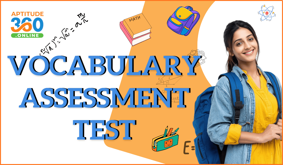 VOCABULARY ASSESSMENT TEST - LEVEL 1