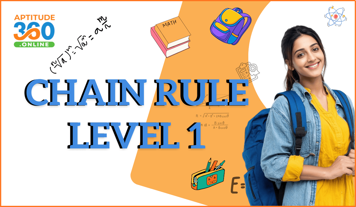 ARITHMETIC : Chain Rule Level-1