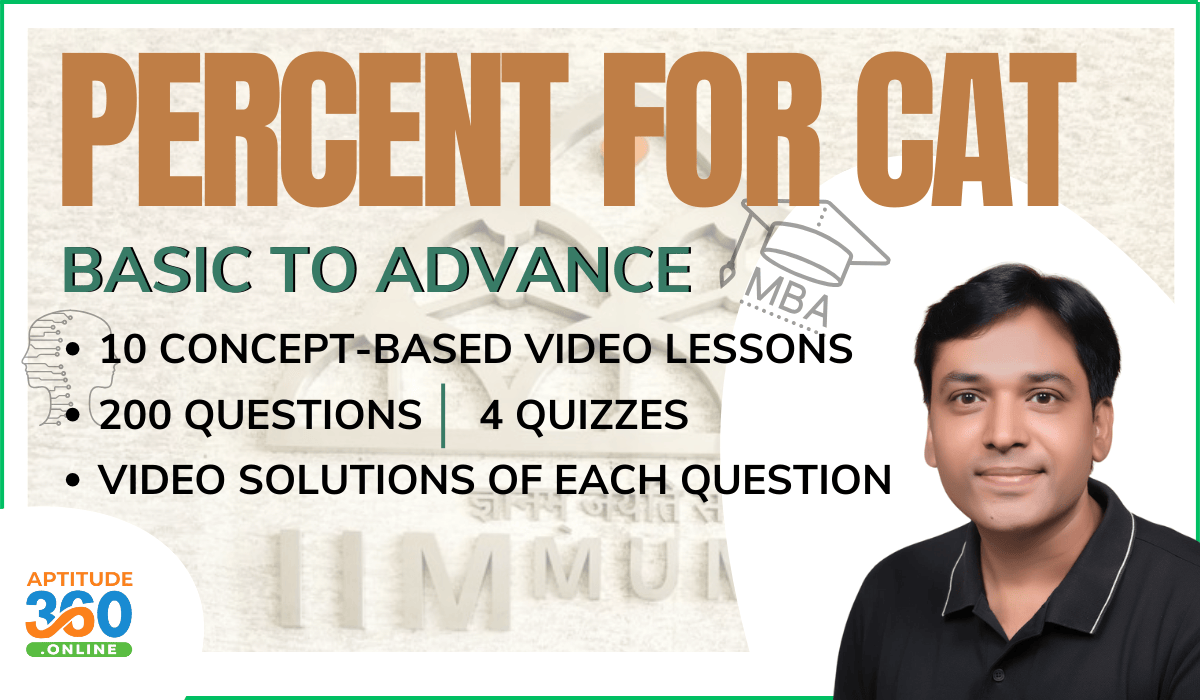 Percentage for CAT & Other Management Entrance Exams