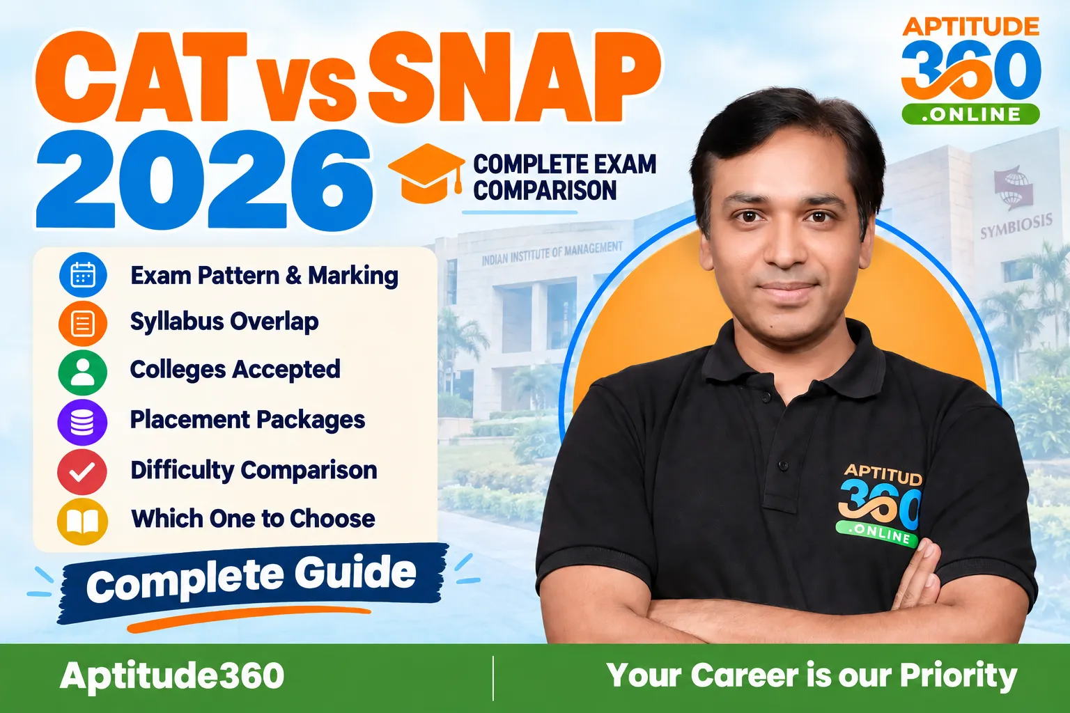 CAT vs SNAP 2026: Which Exam Should You Choose