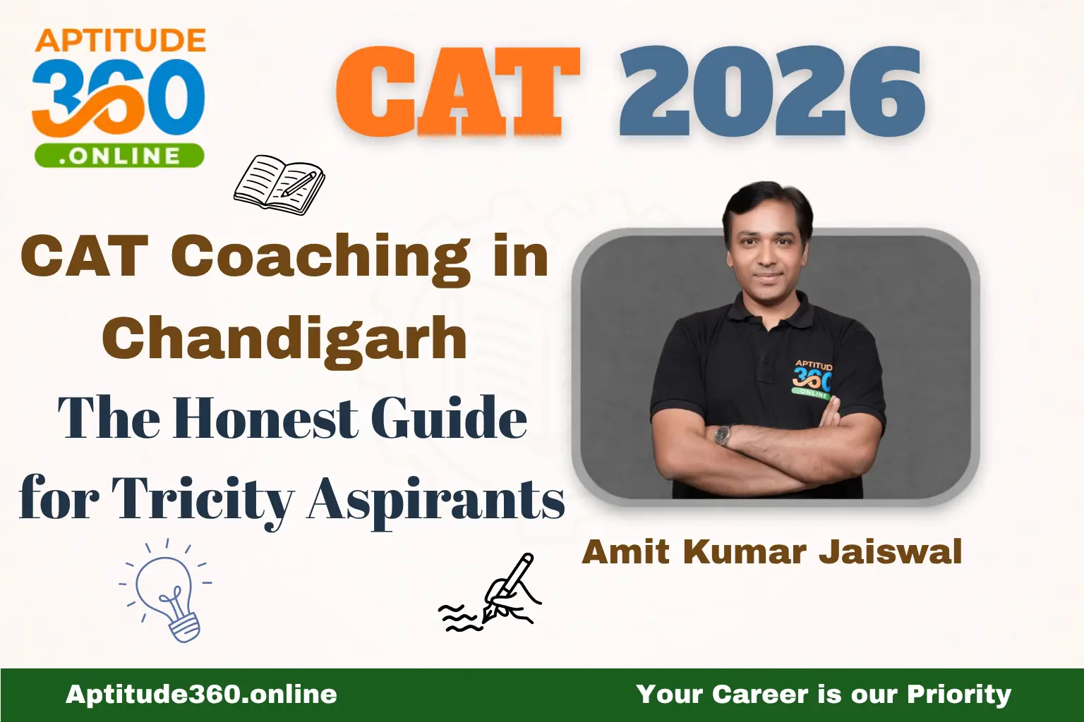 CAT Coaching in Chandigarh 2026: The Honest Guide for Tricity Aspirants