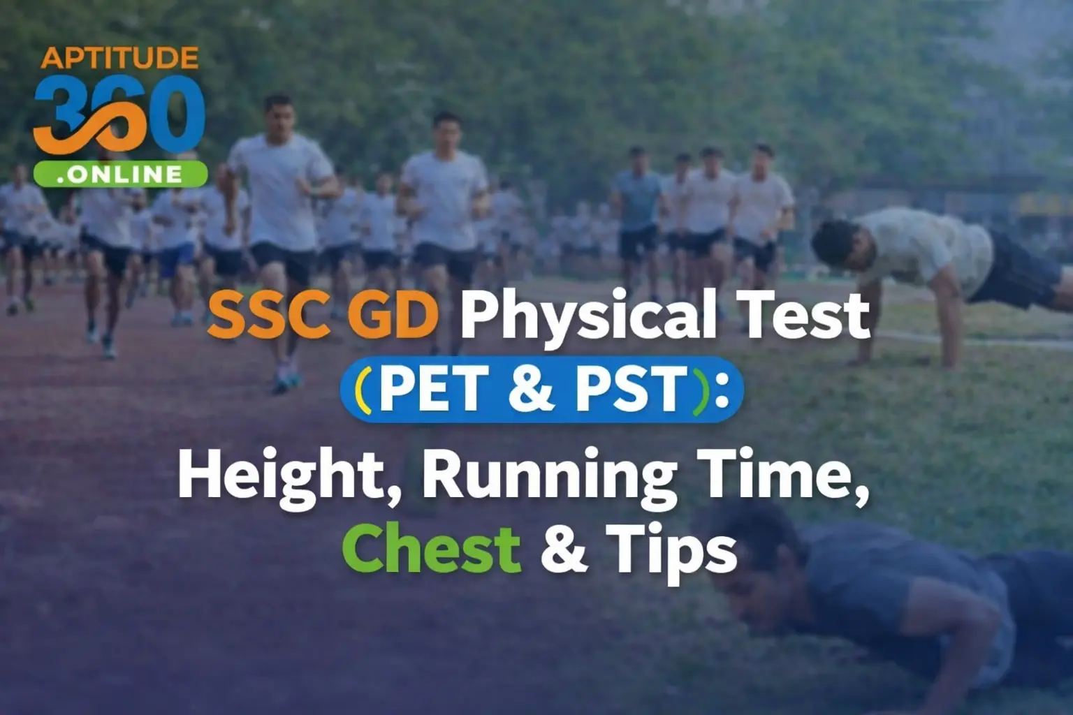 SSC GD Physical Test 2026:  PET & PST Height, Running Time, Chest & Tips