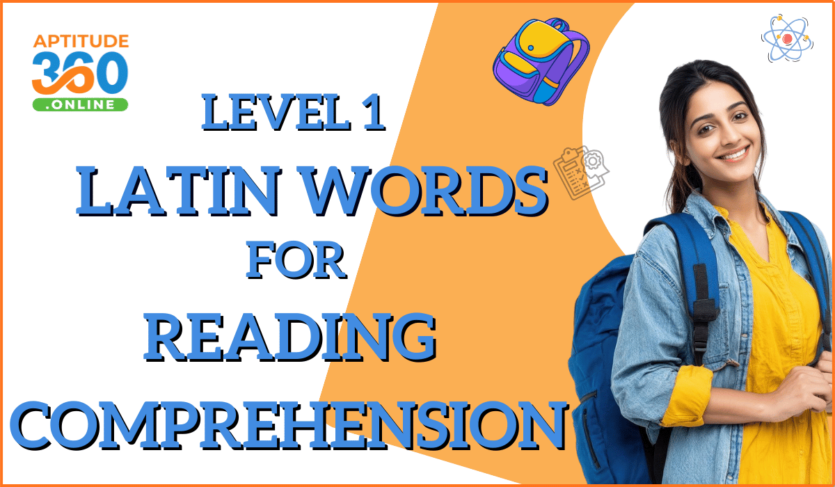 Vocabulary - Latin Root Words Level 1