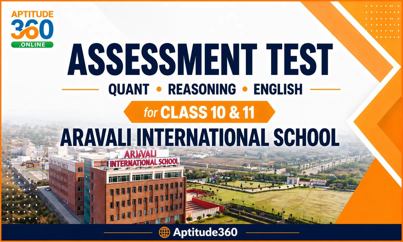 Assessment Test for Class 10 & 11