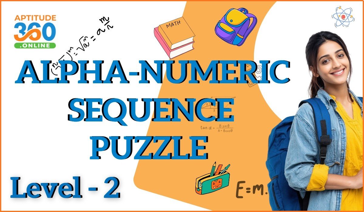 Alpha-Numeric Sequence Puzzle Level - 2