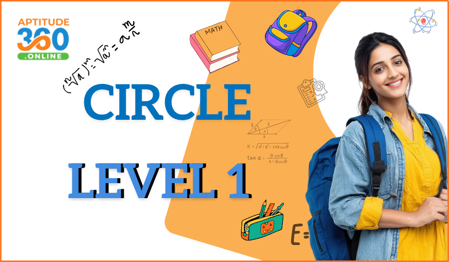 Circle Practice Questions with Solutions – Level 1