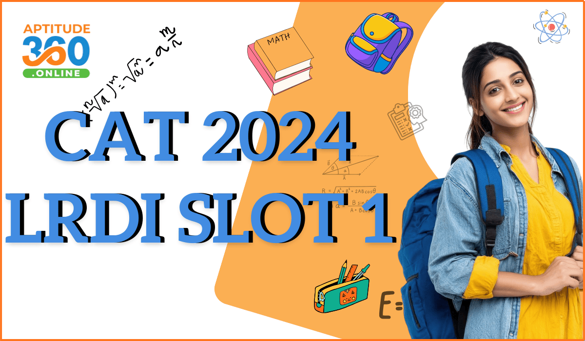 CAT 2024 SLOT 1 LRDI Previous Year Questions With Detailed Analysis
