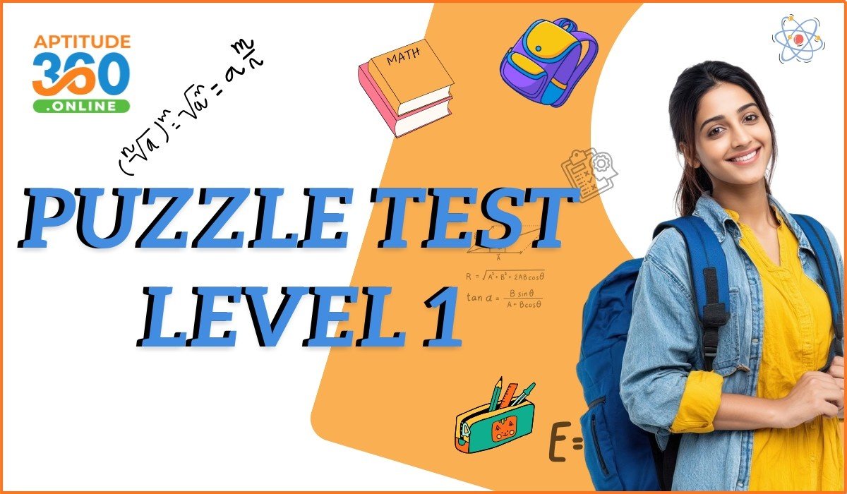 Puzzle Test Problems Level 1