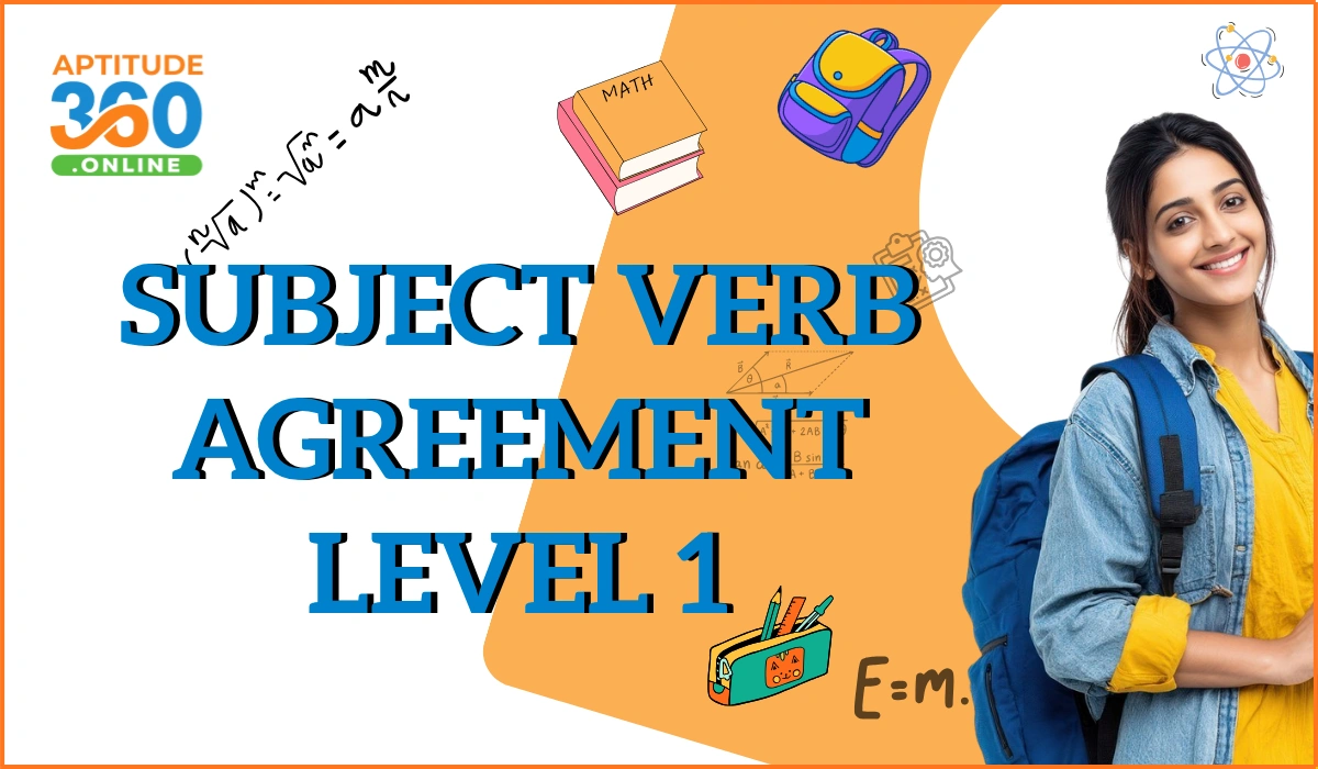 Subject Verb Agreement Level - 1